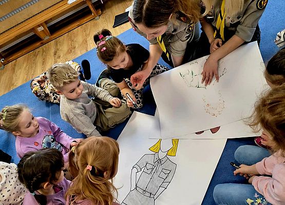 Spotkanie z Drużyną Harcerską grafika
