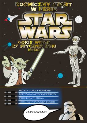 Grafika #1: Ferie zimowe w GOKiS w Wicku