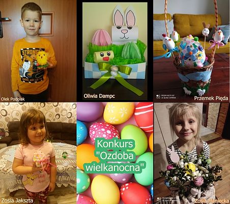 Grafika #1: Konkurs plastyczny Ozdoba wielkanocna -prace konkursowe