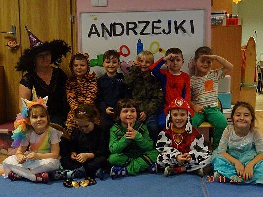 Grafika #1: Magiczne Andrzejki w przedszkolu