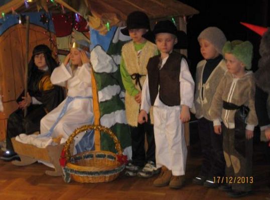 Grafika #14: Jasełka w wykonaniu przedszkolaków-GOKiS 2013.12.17