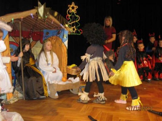 Grafika #19: Jasełka w wykonaniu przedszkolaków-GOKiS 2013.12.17