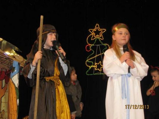 Grafika #22: Jasełka w wykonaniu przedszkolaków-GOKiS 2013.12.17
