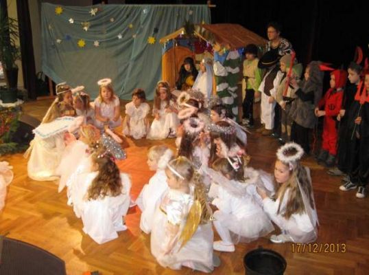 Grafika #6: Jasełka w wykonaniu przedszkolaków-GOKiS 2013.12.17