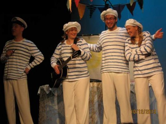 Grafika #5: Lekcja teatralna w Teatrze lalek w Słupsku 2013.12.10