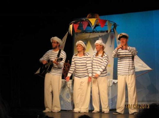 Grafika #4: Lekcja teatralna w Teatrze lalek w Słupsku 2013.12.10