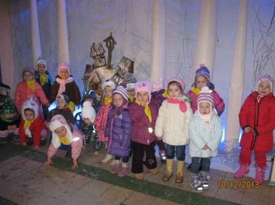 Grafika #3: Lekcja teatralna w Teatrze lalek w Słupsku 2013.12.10