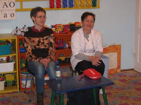 Grafika #1: Spotkanie z lekarzem i pielęgniarką 2013.11.27 r