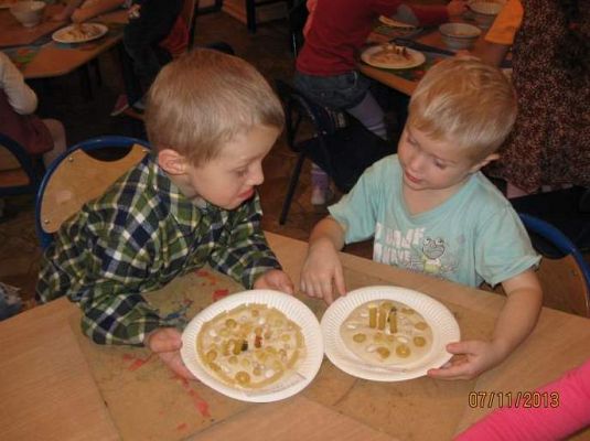 Grafika #8: Warsztaty plastyczne ,,Mali artyści&amp;#8217; 2013.11.07