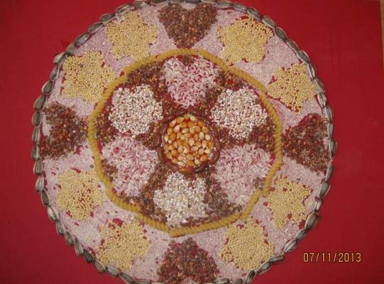 Grafika #9: Zbożowa mandala 2013.11.06