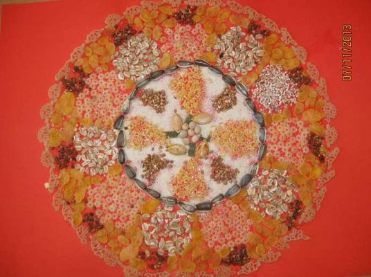 Grafika #8: Zbożowa mandala 2013.11.06