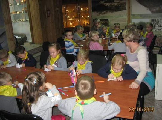 Grafika #14: Wycieczka do muzeum w Smołdzinie 2013.10.23