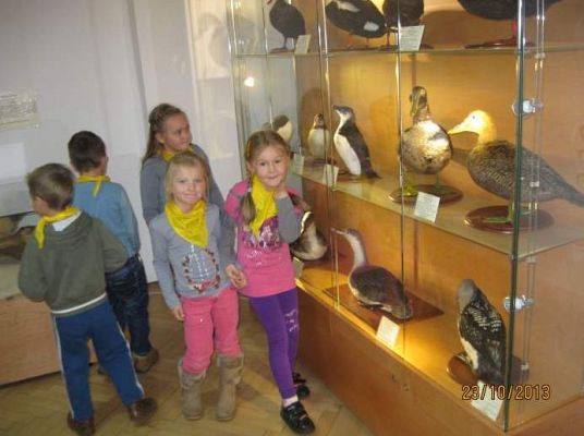 Grafika #7: Wycieczka do muzeum w Smołdzinie 2013.10.23