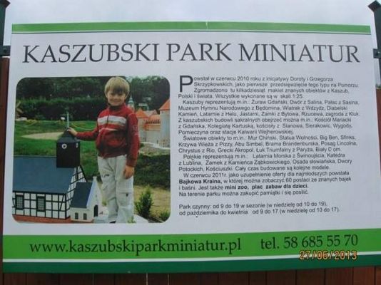 Grafika #3: Wycieczka do Kaszubskiego Parku Miniatur 2013-06-27