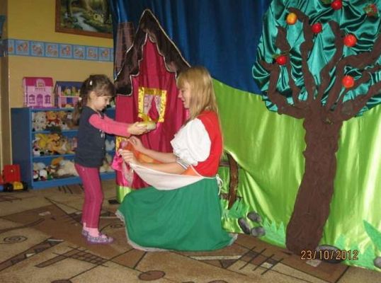 Grafika #2: Teatrzyk w przedszkolu pt. PANI ZAMIEĆ 2012-10-23