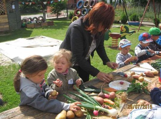 Grafika #10: Zajęcia w punkcie przedszkolnym Ewa-29.07.2015