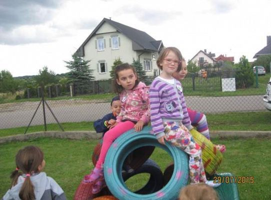 Grafika #14: Zajęcia w punkcie przedszkolnym Ewa-29.07.2015