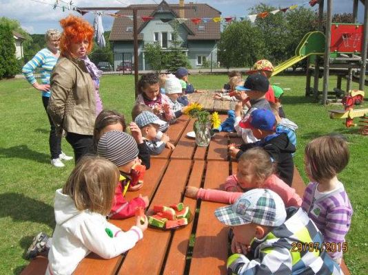 Grafika #15: Zajęcia w punkcie przedszkolnym Ewa-29.07.2015