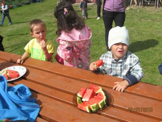 Grafika #16: Zajęcia w punkcie przedszkolnym Ewa-29.07.2015