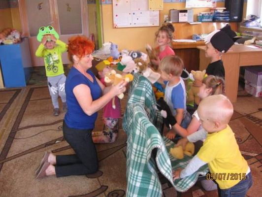 Grafika #8: Teatrzyk w wykonaniu przedszkolaków