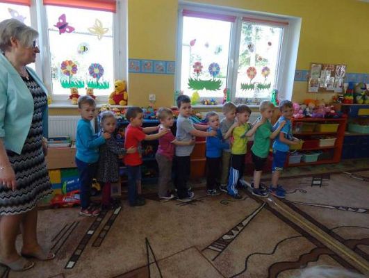 Grafika #10: Dzień otwarty w Przedszkolu Gminnym w Wicku.