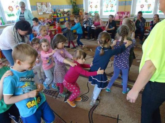 Grafika #11: Dzień otwarty w Przedszkolu Gminnym w Wicku.