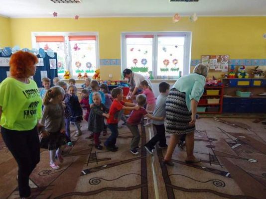 Grafika #12: Dzień otwarty w Przedszkolu Gminnym w Wicku.