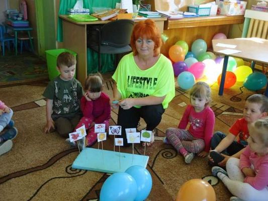 Grafika #15: Dzień otwarty w Przedszkolu Gminnym w Wicku.