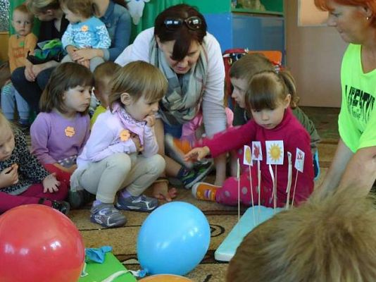 Grafika #17: Dzień otwarty w Przedszkolu Gminnym w Wicku.