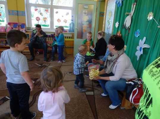 Grafika #1: Dzień otwarty w Przedszkolu Gminnym w Wicku.