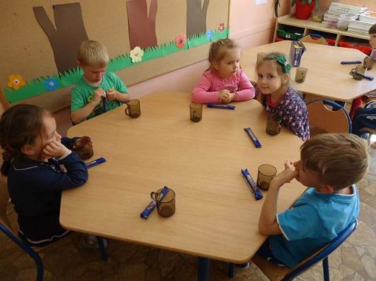 Grafika #20: Dzień otwarty w Przedszkolu Gminnym w Wicku.