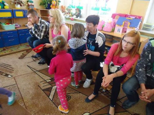 Grafika #5: Dzień otwarty w Przedszkolu Gminnym w Wicku.