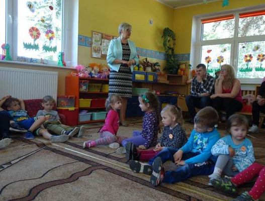 Grafika #8: Dzień otwarty w Przedszkolu Gminnym w Wicku.