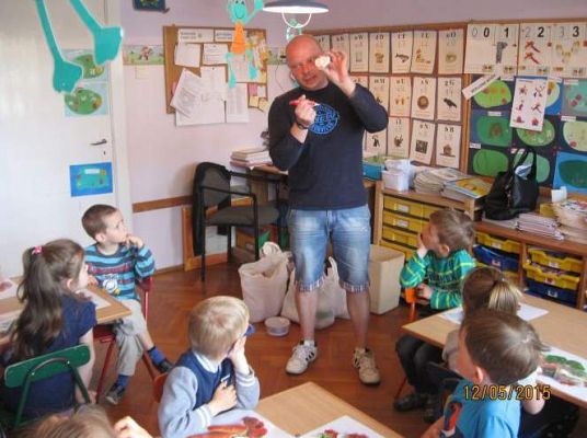 Grafika #13: Bursztynowe zajęcia - Grupa starszaków