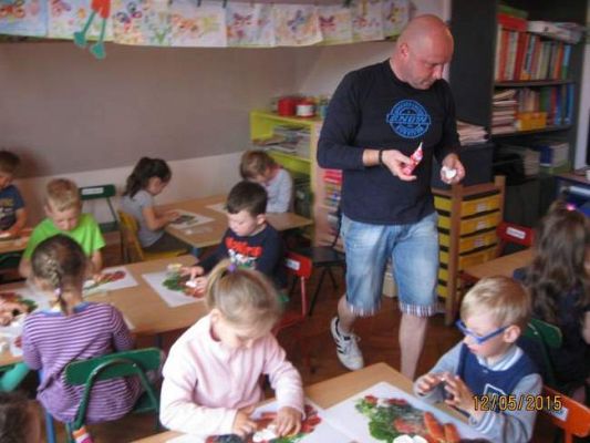 Grafika #14: Bursztynowe zajęcia - Grupa starszaków