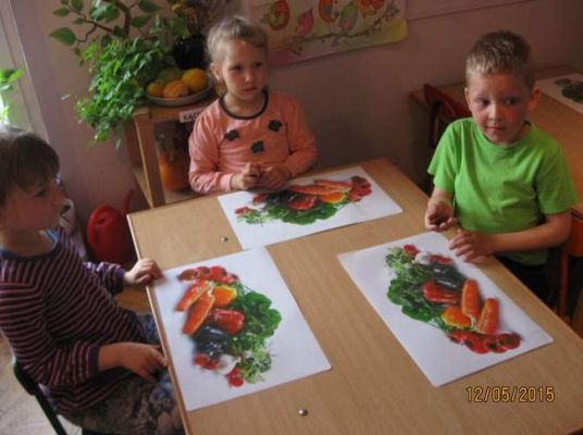 Grafika #2: Bursztynowe zajęcia - Grupa starszaków