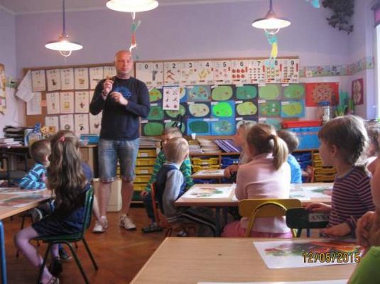 Grafika #3: Bursztynowe zajęcia - Grupa starszaków