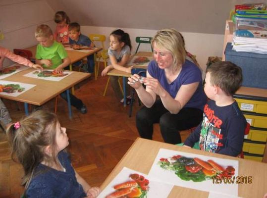 Grafika #4: Bursztynowe zajęcia - Grupa starszaków