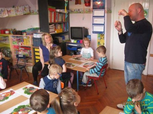 Grafika #6: Bursztynowe zajęcia - Grupa starszaków