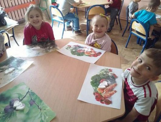 Grafika #9: Bursztynowe zajęcia - Grupa maluszków