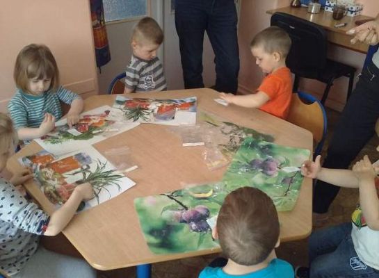 Grafika #18: Bursztynowe zajęcia - Grupa maluszków