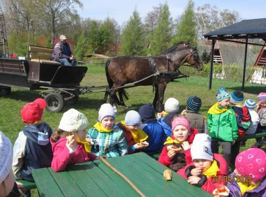 Grafika #12: Nowęcin - wspólne ognisko i powrót do domu 