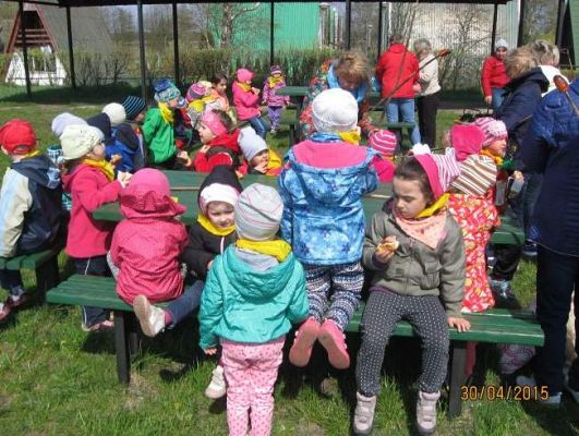 Grafika #13: Nowęcin - wspólne ognisko i powrót do domu 