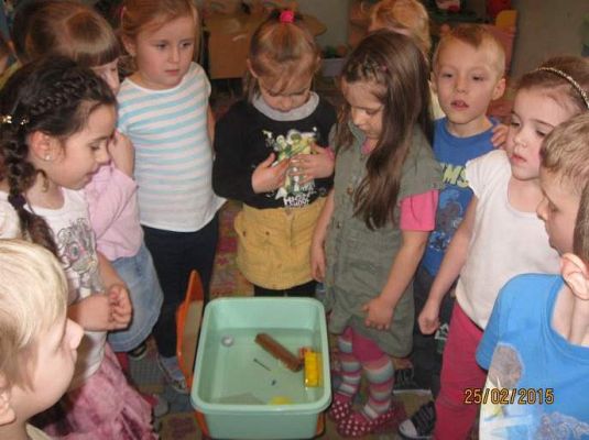 Grafika #12: Zajęcia Poznajemy żywioły - woda