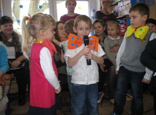 Grafika #25: Dzień Babci i Dziadka w Przedszkolu w Wicku