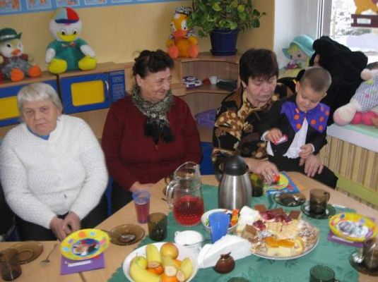 Grafika #34: Dzień Babci i Dziadka w Przedszkolu w Wicku