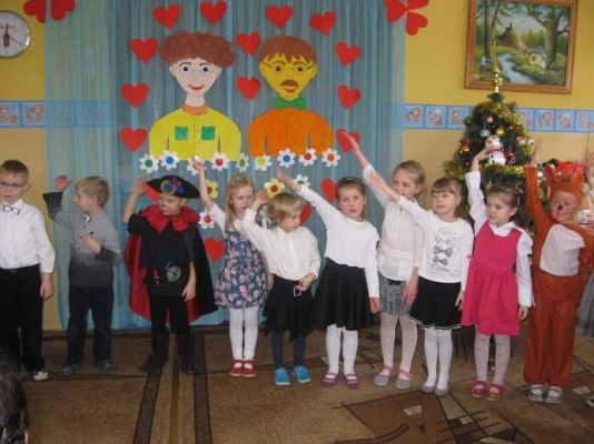 Grafika #45: Dzień Babci i Dziadka w Przedszkolu w Wicku