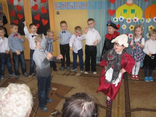 Grafika #47: Dzień Babci i Dziadka w Przedszkolu w Wicku