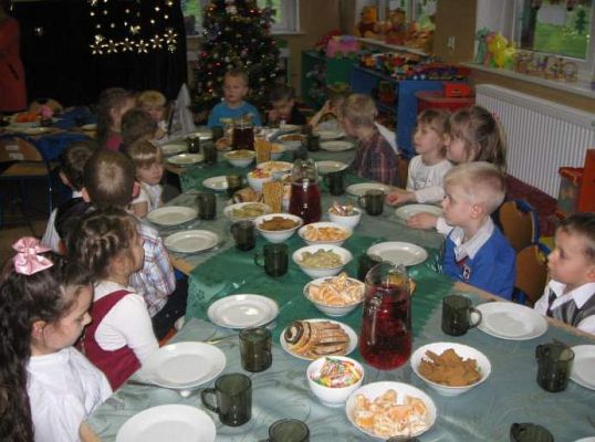 Grafika #0: Wigilia w naszym przedszkolu 2014r.