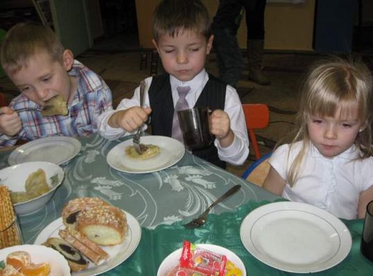 Grafika #13: Wigilia w naszym przedszkolu 2014r.